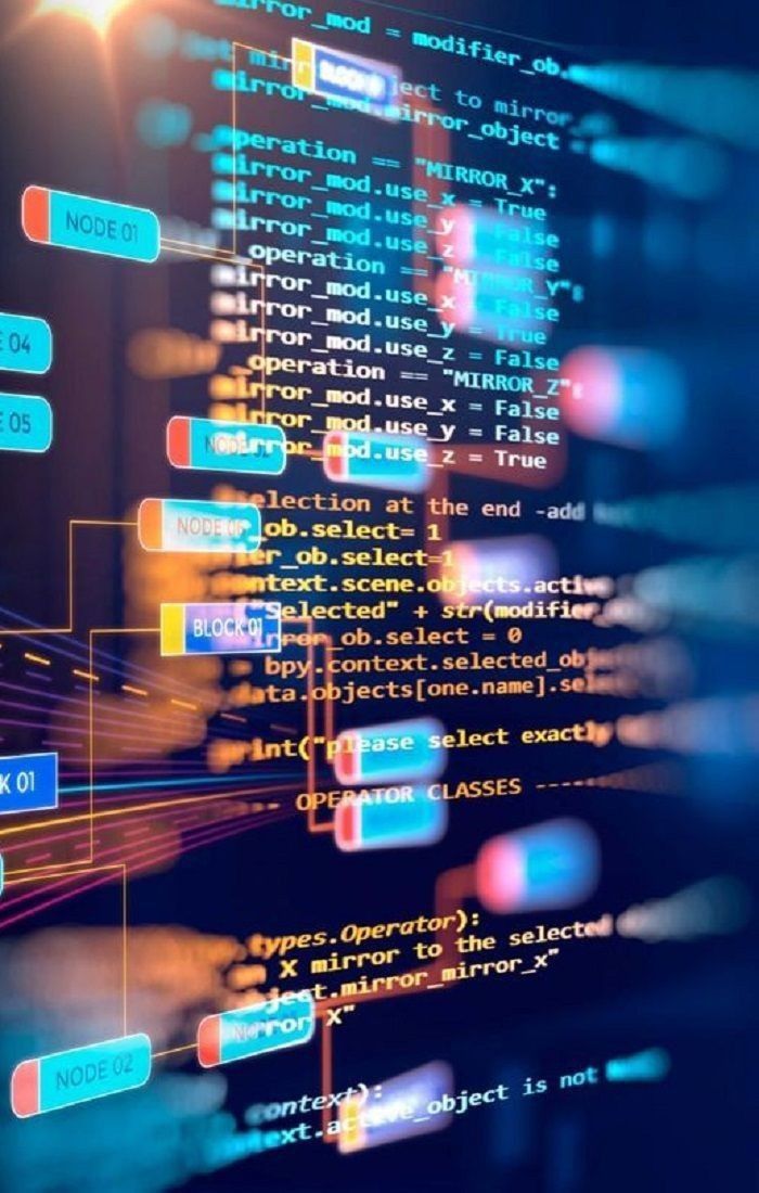 A modern and clean web design layout showcased on a sleek laptop screen.